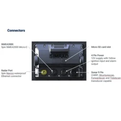 Simrad GO7 XSR ROW NO XDCR 11 Simrad GO7 XSR ROW NO XDCR -Darts Verkäufe 000 14448 001 6