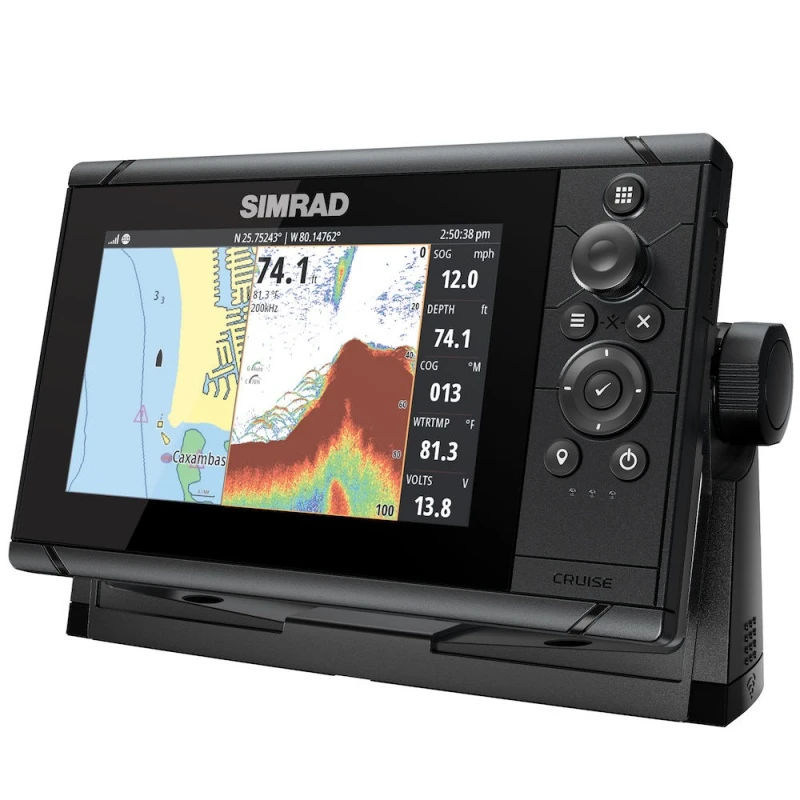 Simrad Cruise-7, ROW Base Chart, 83/200 XDCR 2 Simrad Cruise-7, ROW Base Chart, 83/200 XDCR – Bild 2