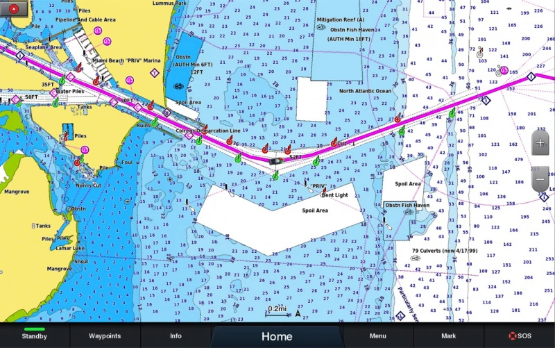 Garmin Navionics+ Vision 3 Garmin Navionics+ Vision – Bild 3