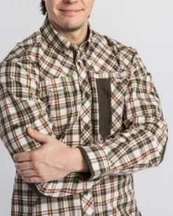 Pinewood Wolf Shirt Offwhite/Brown -Darts Verkäufe 1 53290611006r 5