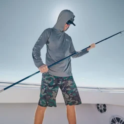 Pelagic Aquatek Icon Hoody FC Light Grey -Darts Verkäufe 1015211002LGY Lr 6