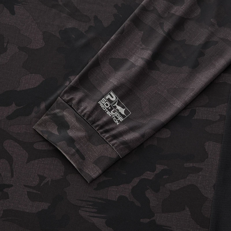 Pelagic Vaportex Hoody Fish Camo Black 2 Pelagic Vaportex Hoody Fish Camo Black – Bild 2