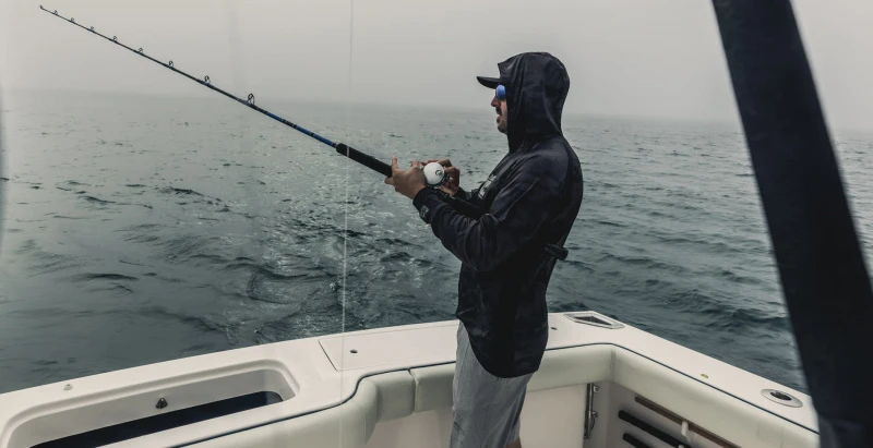 Pelagic Vaportex Hoody Fish Camo Black 4 Pelagic Vaportex Hoody Fish Camo Black – Bild 4