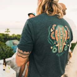 Howler T-Shirt Gator Chomp Charcoal Heather -Darts Verkäufe 110922S CHA Mr 6