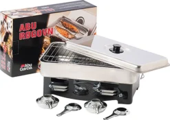 Abu Garcia ABU Räucher-Large Rostfrei 2-Stockwerke