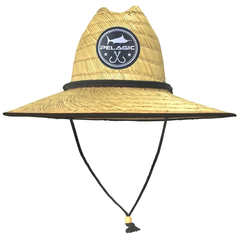 Pelagic Baja Straw Sun Hat Kha 1 Pelagic Baja Straw Sun Hat Kha