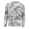 Simms SolarFlex Hoody - Print Cloud Camo Grey