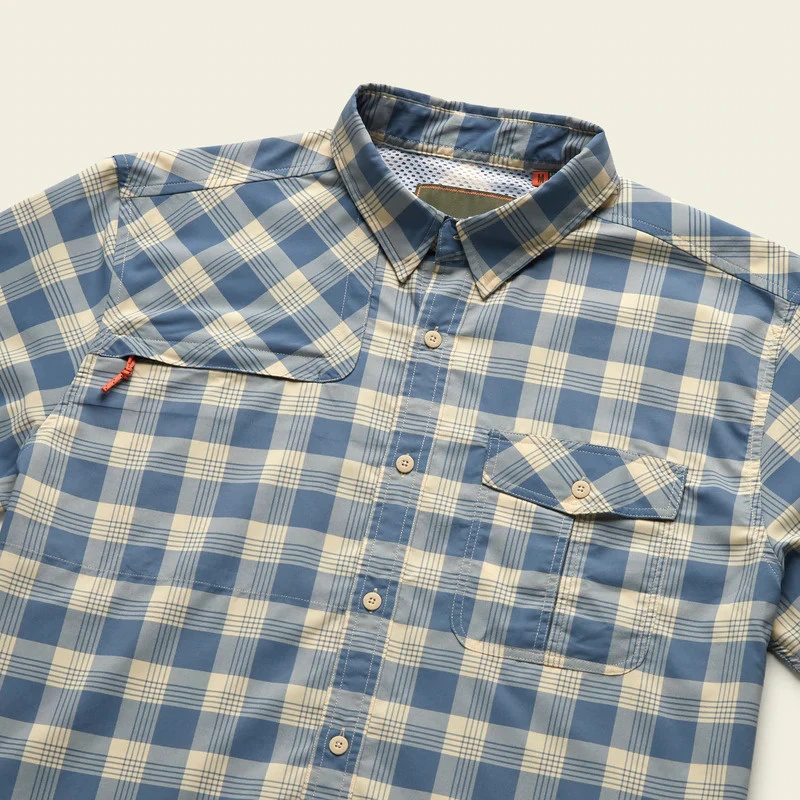 Howler Matagorda LS Shirt River Plaid Reflection Blue 2 Howler Matagorda LS Shirt River Plaid Reflection Blue – Bild 2