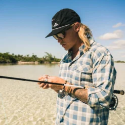 Howler Matagorda LS Shirt River Plaid Reflection Blue 8 Howler Matagorda LS Shirt River Plaid Reflection Blue -Darts Verkäufe 127022S REF Mr 4