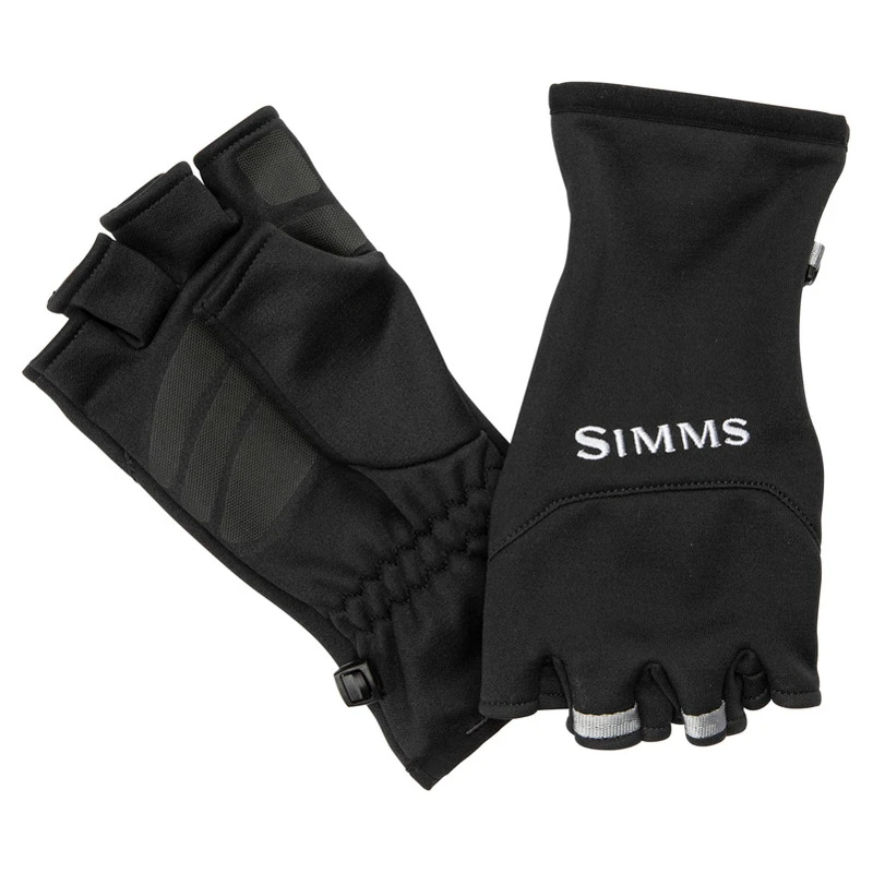 Simms Freestone Half Finger Black 1 Simms Freestone Half Finger Black