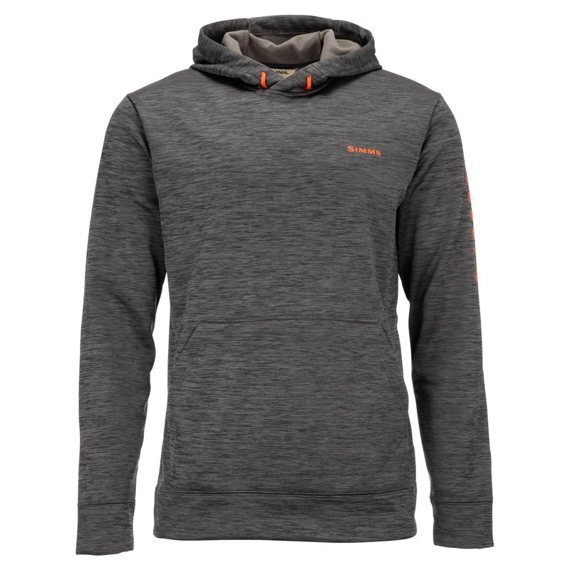Simms Challenger Hoody Carbon Heather 1 Simms Challenger Hoody Carbon Heather