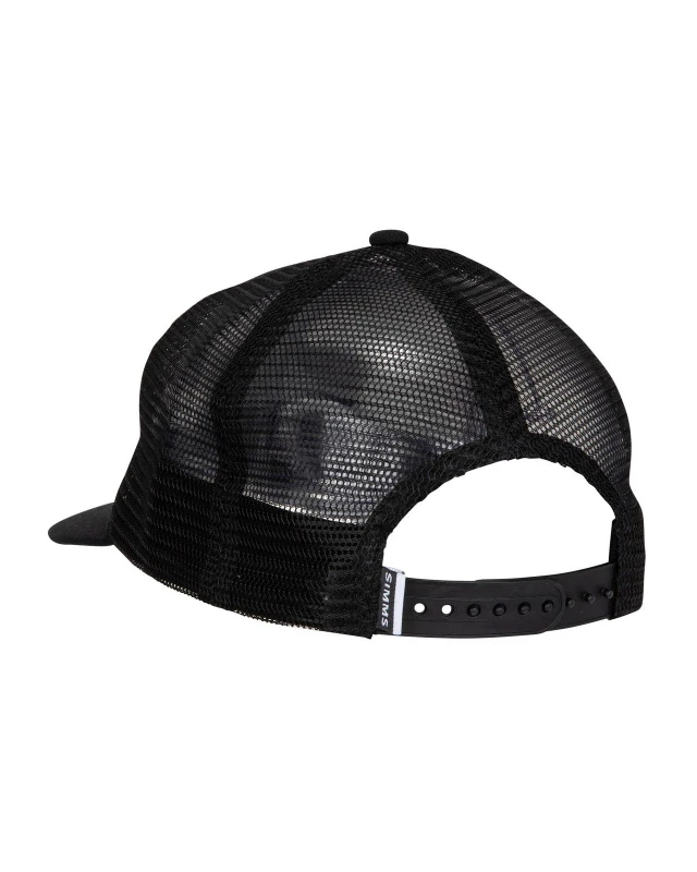 Simms Mesh All-Over Trucker Black 4 Simms Mesh All-Over Trucker Black – Bild 4