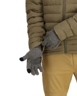 Simms Wool Full Finger Glove Steel -Darts Verkäufe 13540 030 2030r 4