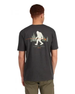 Simms Sasquatch T-Shirt Charcoal Heather -Darts Verkäufe 13624 086 30r 3