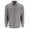 Simms Cutbank Chambray Shirt Cinder Chambray