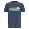 Simms Sunset T-Shirt Navy Heather