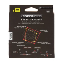 Spiderwire Stealth Smooth Braid 8 Hi-Vis Yellow -Darts Verkäufe 1422163r 2