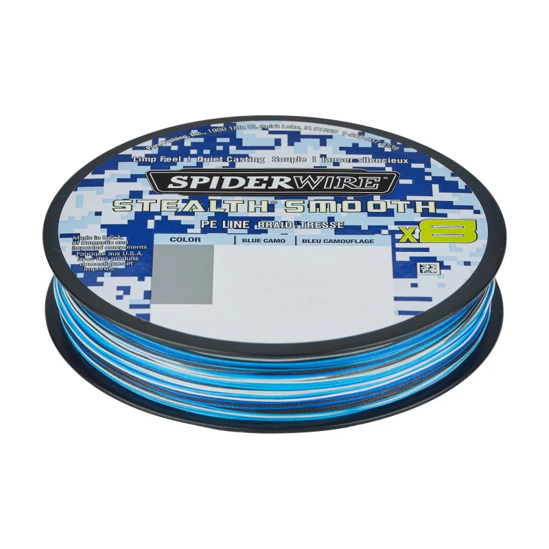Spiderwire Stealth Smooth Braid 8 150m Blue Camo 3 Spiderwire Stealth Smooth Braid 8 150m Blue Camo – Bild 3
