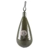 LMAB Tungsten Drop Shot Weight Tear Green Pumpkin