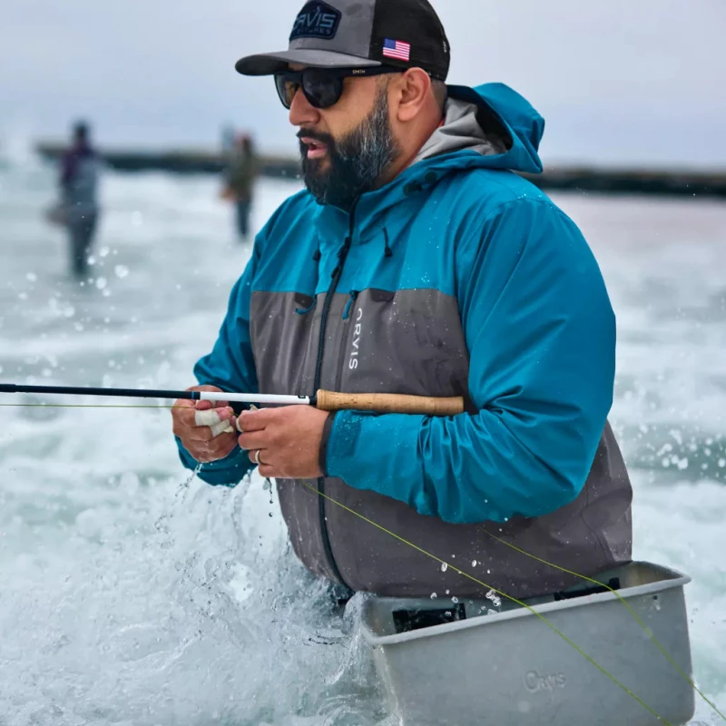 Orvis Ultralight Wading Jacket Evening Blue 2 Orvis Ultralight Wading Jacket Evening Blue – Bild 2