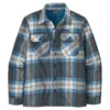 Patagonia M's Insulated Organic Cotton MW Fjord Flannel Shirt Forestry: Ink Black