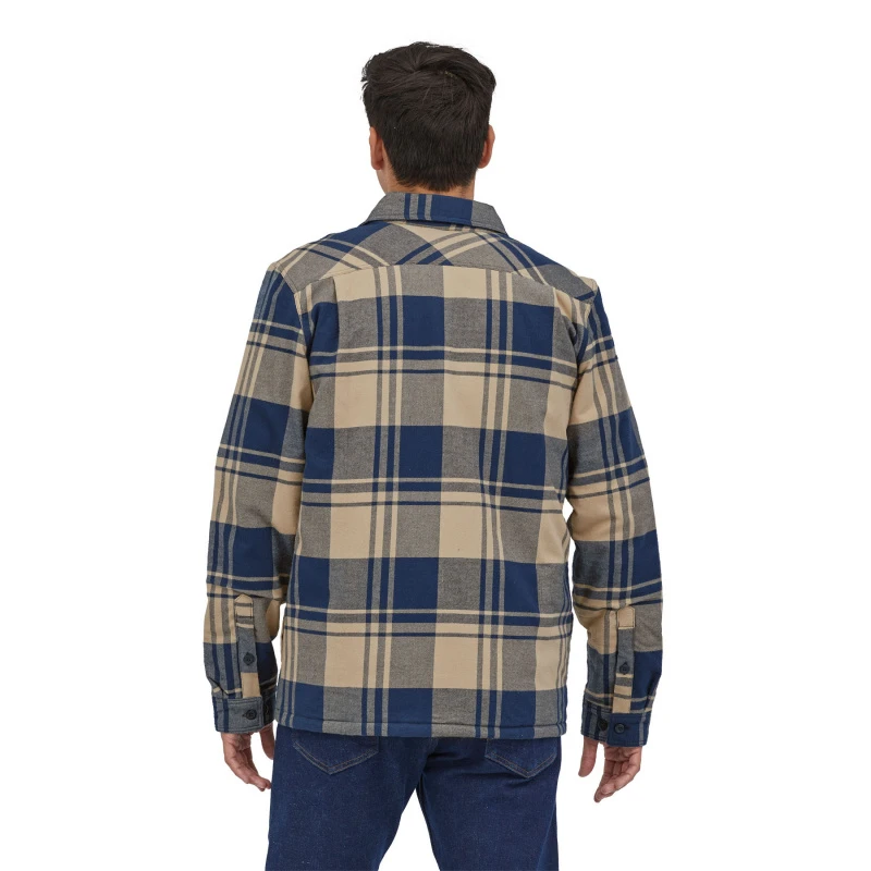 Patagonia M's Insulated Organic Cotton MW Fjord Flannel Shirt Live Oak: Oar Tan 3 Patagonia M's Insulated Organic Cotton MW Fjord Flannel Shirt Live Oak: Oar Tan – Bild 3