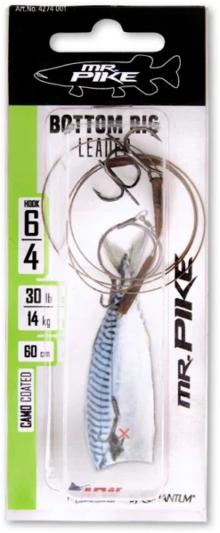Quantum Mr. Pike Bottom Rig Leader Camo -Darts Verkäufe 22 4274001r 3