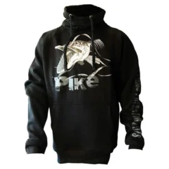 Fladen Hoody Angry Skeleton Pike Black