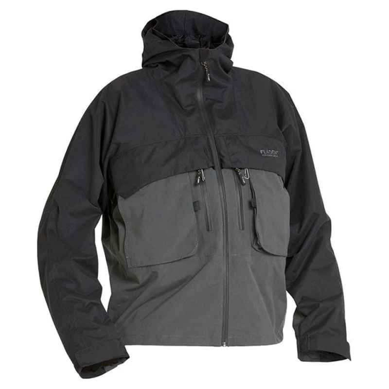 Fladen Authentic Wading Jacket 2.0 Grey/Black 1 Fladen Authentic Wading Jacket 2.0 Grey/Black