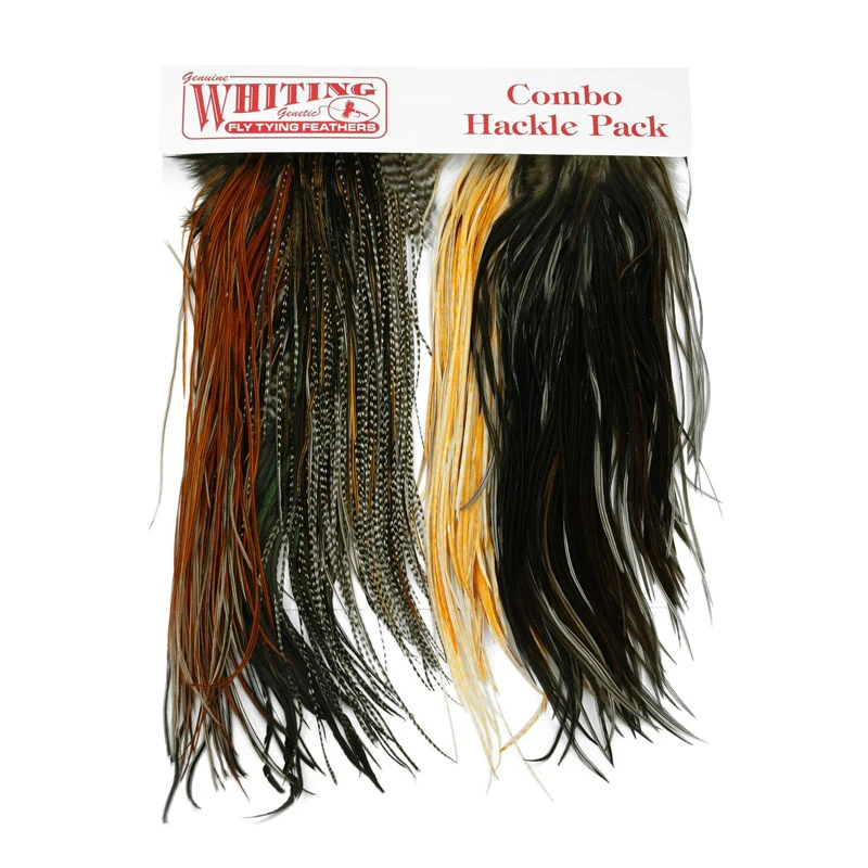 Whiting Introd. Hackle Pack (4 Half Saddles) 1 Whiting Introd. Hackle Pack (4 Half Saddles)