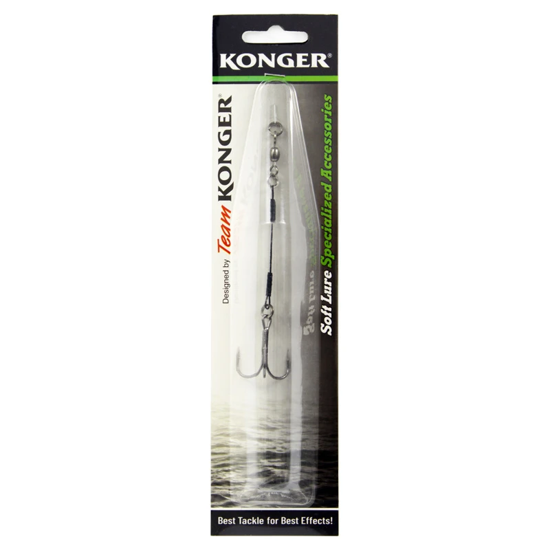 Konger Swimbait System Single Stinger 9cm 2 Konger Swimbait System Single Stinger 9cm – Bild 2