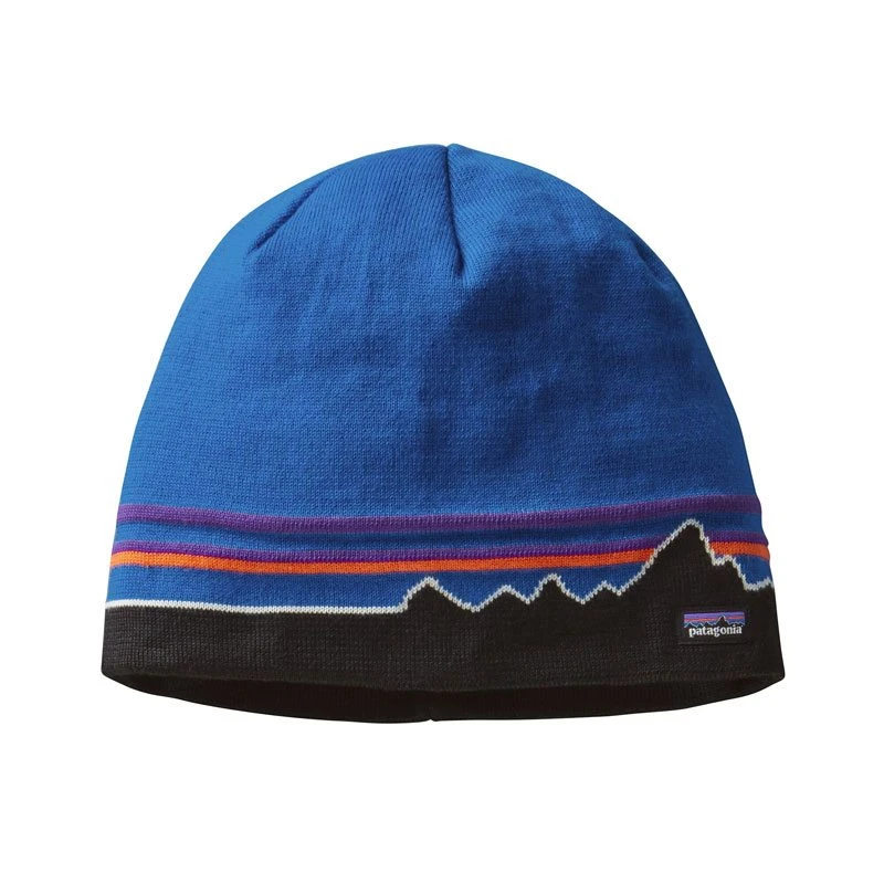 Patagonia Beanie Hat Classic Fitz Roy: Andes Blue 1 Patagonia Beanie Hat Classic Fitz Roy: Andes Blue