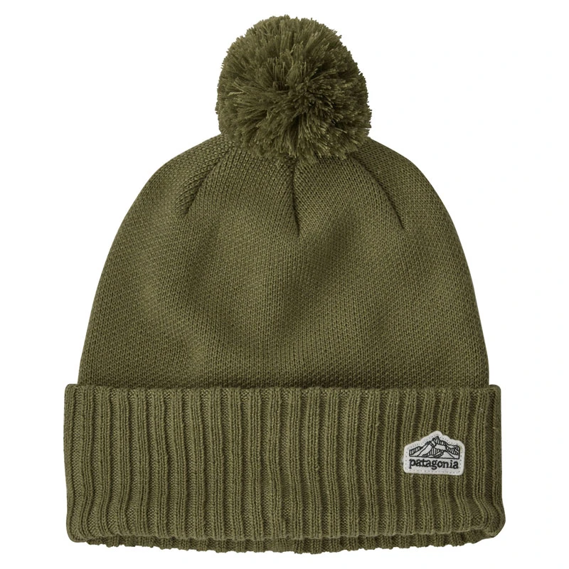 Patagonia Powder Town Beanie Line Logo Ridge Patch: Wyoming Green 1 Patagonia Powder Town Beanie Line Logo Ridge Patch: Wyoming Green