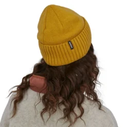 Patagonia Brodeo Beanie Slow Going Patch: Cabin Gold -Darts Verkäufe 29206 SLGO ALL 3