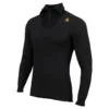 Aclima HotWool 230 Gr. Polo Zip Unisex, Jet Black