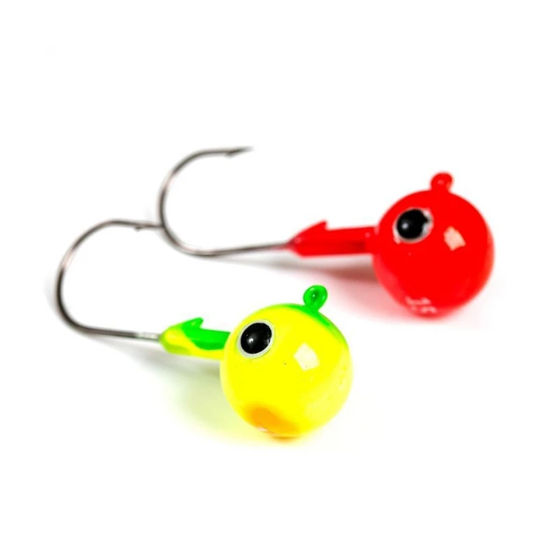 Fladen Jigkopf Rot/Gelb 2-pack 1 Fladen Jigkopf Rot/Gelb 2-pack