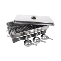 Fladen Fischräuche XL M. 3 Brenner 50x24,5x10,2cm