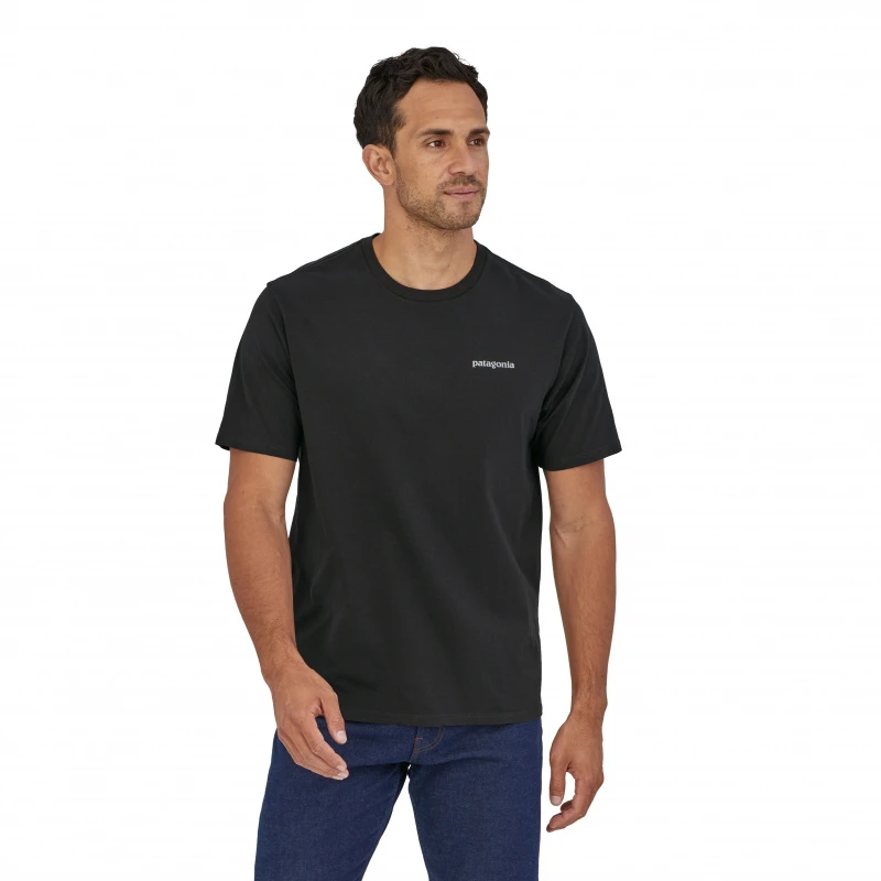Patagonia M's P-6 Mission Regenerative Organic Pilot Cotton T-Shirt Ink Black 2 Patagonia M's P-6 Mission Regenerative Organic Pilot Cotton T-Shirt Ink Black – Bild 2