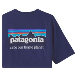Patagonia M's P-6 Mission Organic T-Shirt Sound Blue