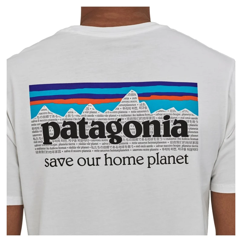 Patagonia M's P-6 Mission Regenerative Organic Pilot Cotton T-Shirt White 5 Patagonia M's P-6 Mission Regenerative Organic Pilot Cotton T-Shirt White – Bild 5