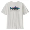 Patagonia M's Home Water Trout Organic T-Shirt White
