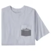 Patagonia M's Wild Waterline Pocket Responsibili-Tee White