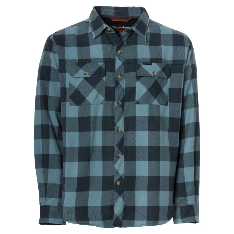 Grundéns Kodiak Insulated Shirt Surf Buffalo Plaid 1 Grundéns Kodiak Insulated Shirt Surf Buffalo Plaid