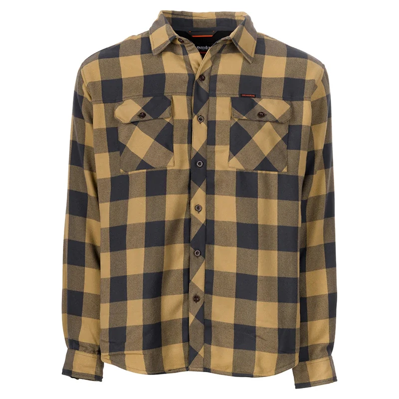 Grundéns Kodiak Insulated Shirt Antique Bronze Plaid 1 Grundéns Kodiak Insulated Shirt Antique Bronze Plaid