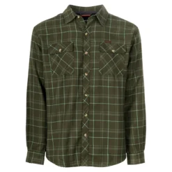 Grundéns Kodiak Insulated Shirt Deep Depths Plaid