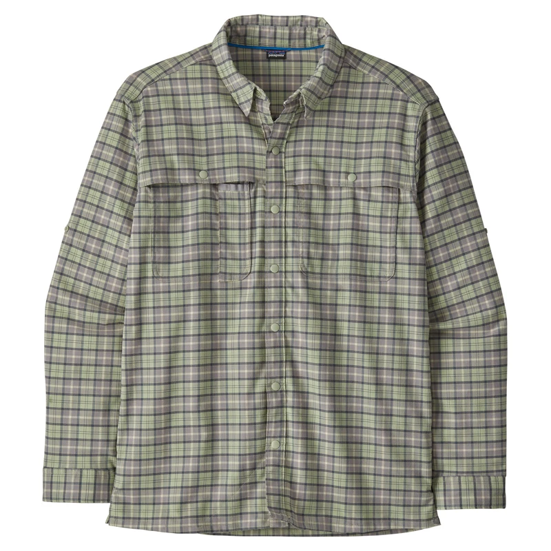 Patagonia M's Early Rise Stretch Shirt On The Fly: Salvia Green 1 Patagonia M's Early Rise Stretch Shirt On The Fly: Salvia Green