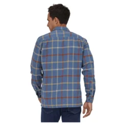 Patagonia M's L/S Organic Cotton MW Fjord Flannel Shirt Brisk: Dolomite Blue 7 Patagonia M's L/S Organic Cotton MW Fjord Flannel Shirt Brisk: Dolomite Blue -Darts Verkäufe 42400 BRID r 3