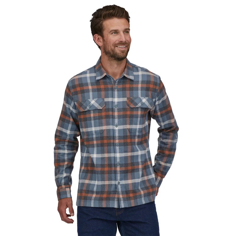 Patagonia M's L/S Organic Cotton MW Fjord Flannel Shirt FORG 2 Patagonia M's L/S Organic Cotton MW Fjord Flannel Shirt FORG – Bild 2