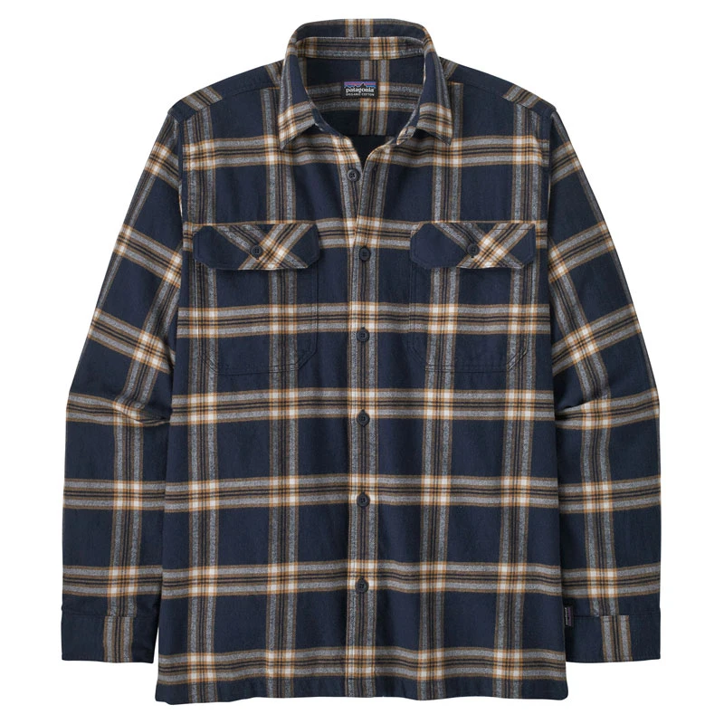 Patagonia M's L/S Organic Cotton MW Fjord Flannel Shirt NOLN 1 Patagonia M's L/S Organic Cotton MW Fjord Flannel Shirt NOLN