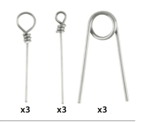 Spro Softbait Pin Assortiment 1 Spro Softbait Pin Assortiment